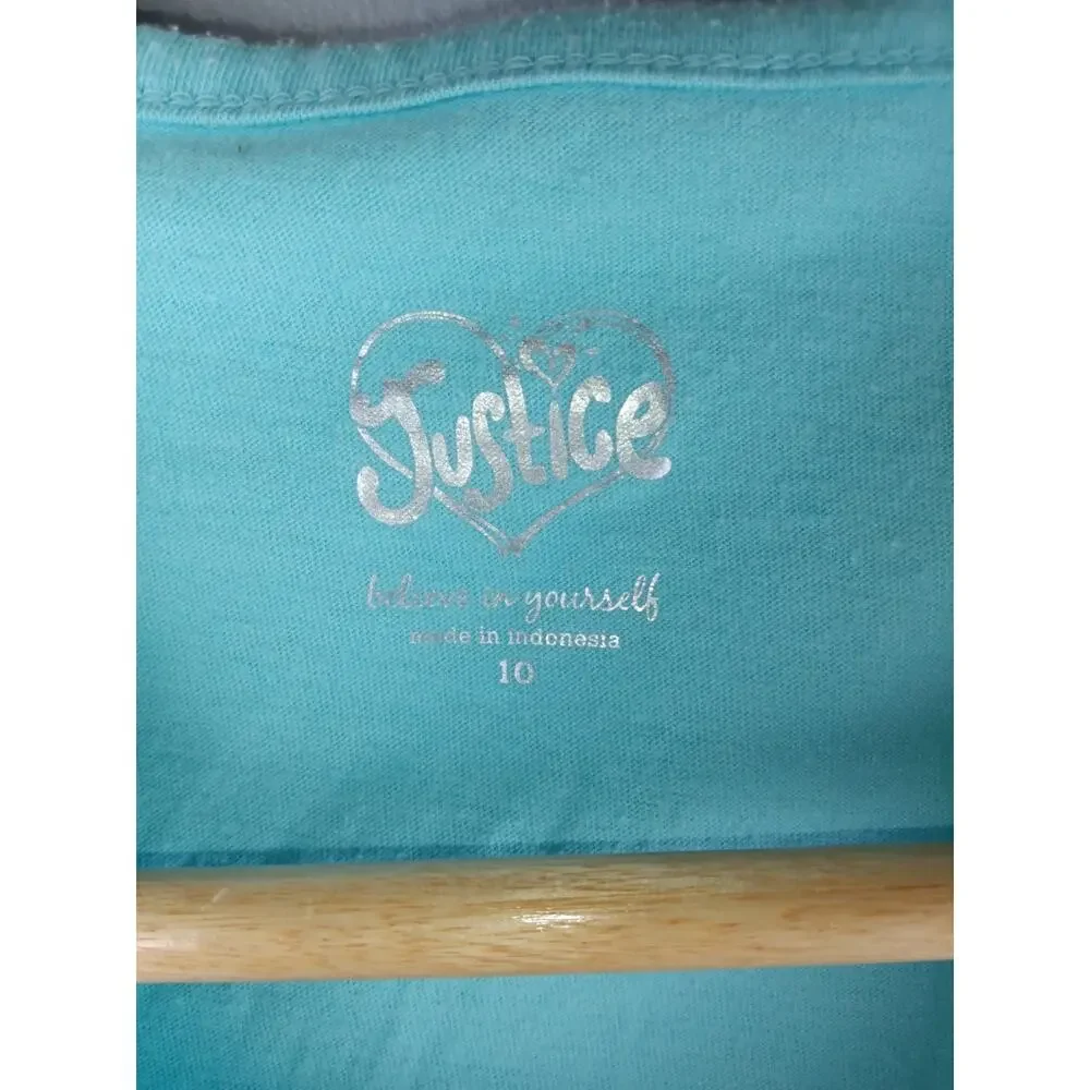 Justice aqua short